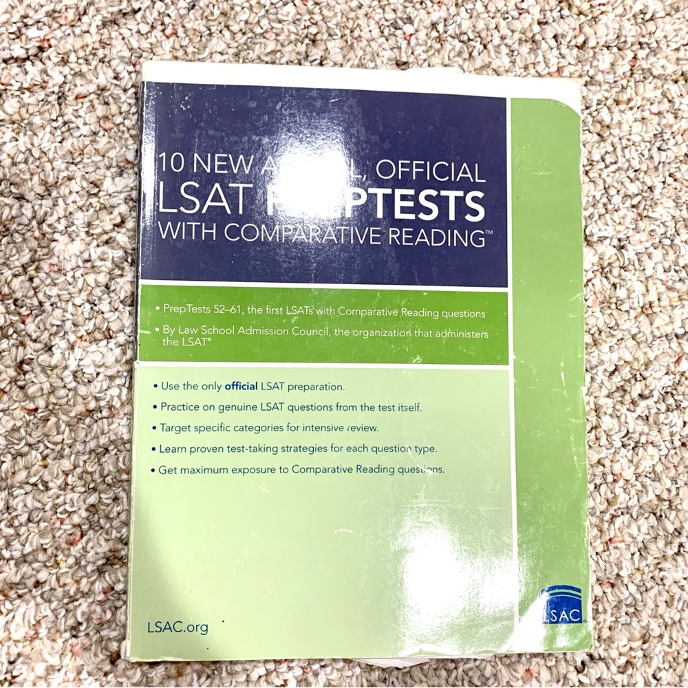 Official LSAT PrepTests Book